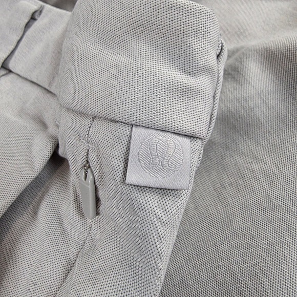 Lululemon Commission Mens Shorts Size 31 Warpstreme Fabric Gray Performance Golf - Picture 2 of 7